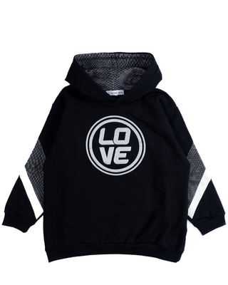 Hoodie le trone noir girl