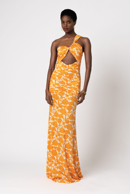 Hera dress, Orange, medium