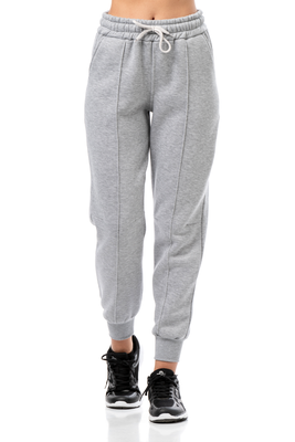 Three-string trousers with cuffs #1423, Light Grey, medium