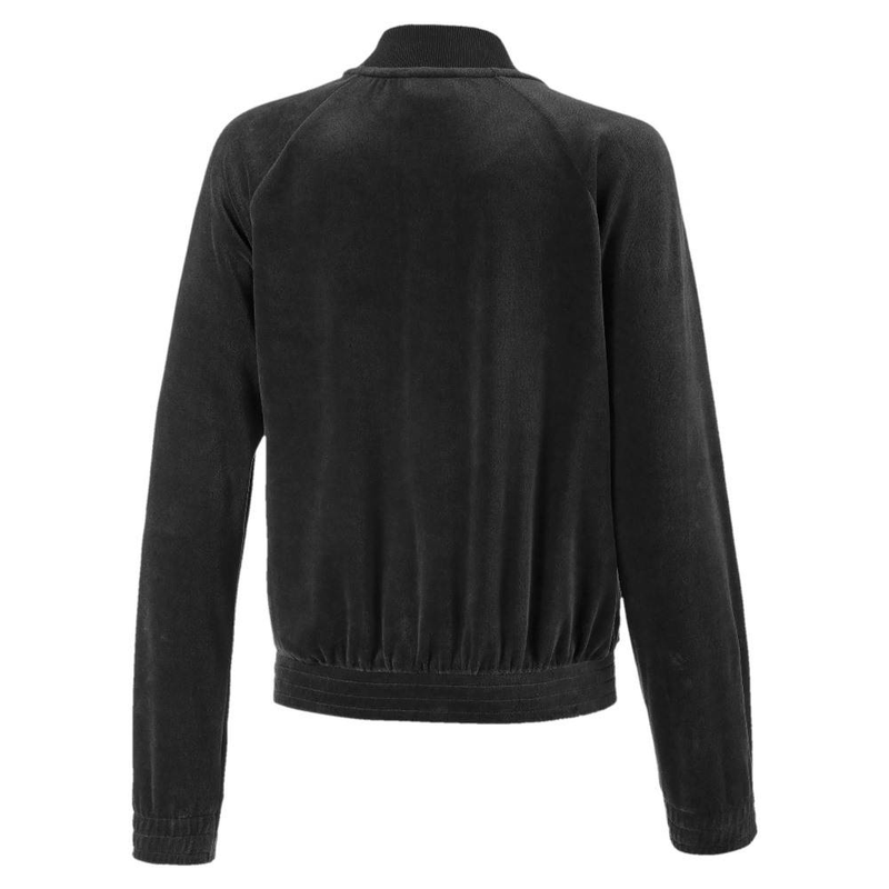 Puma girls alpha velvet full zip jacket-null