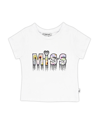 Blouse le trone noir girl, White, medium