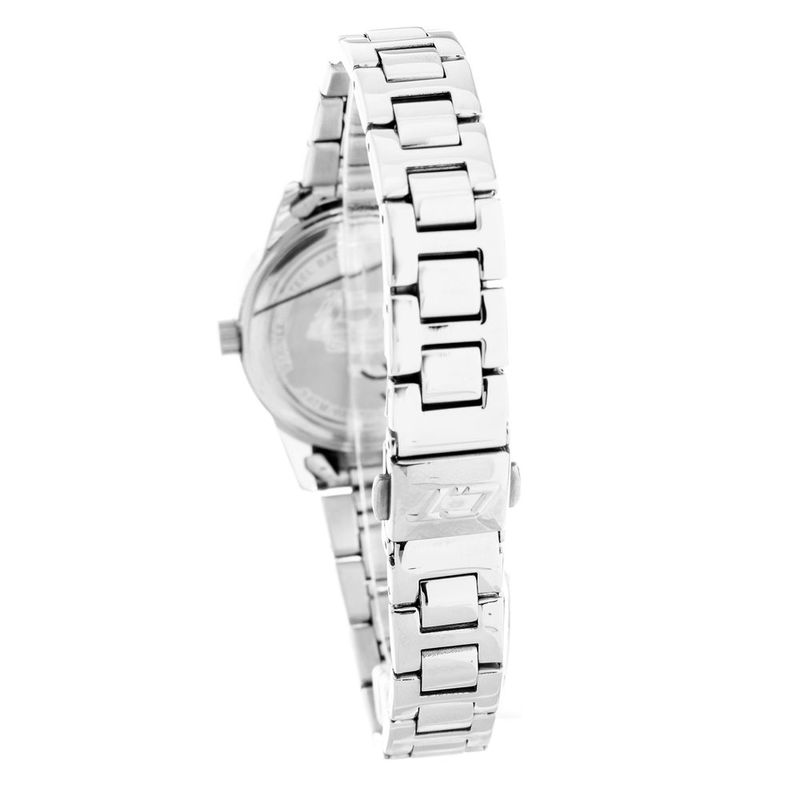 Silver stainless steel bracelet watch-null