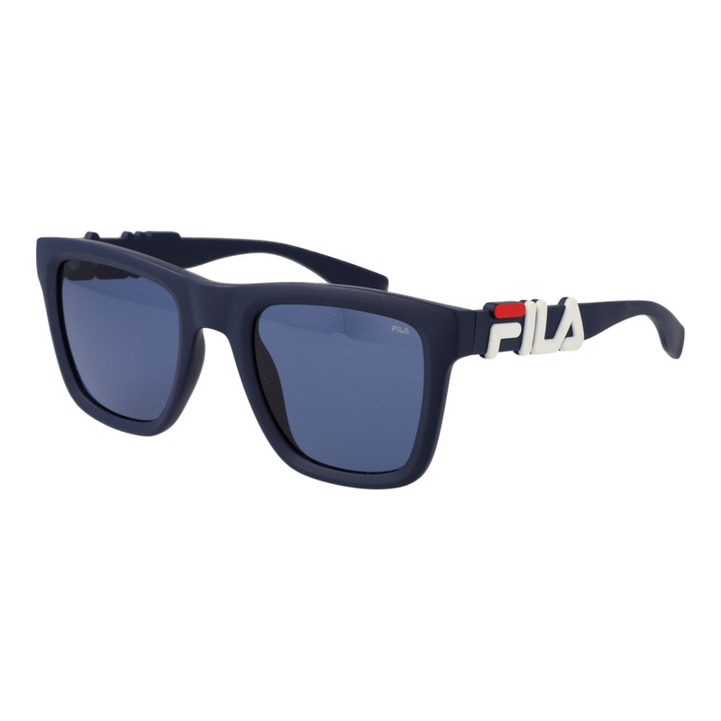 Blue plastic sunglasses-null