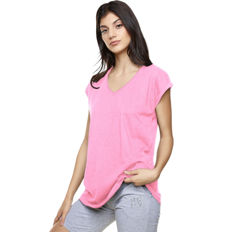 Product image: Flame japoné blouse with v #1342-null