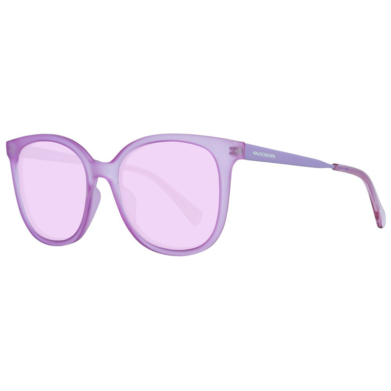 Purple plastic sunglasses-null