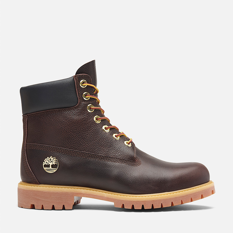 Timberland premium espresso 6-inch waterproof boot for men in brown-null