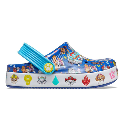 Paw patrol off court toddler clogs, Blue, medium