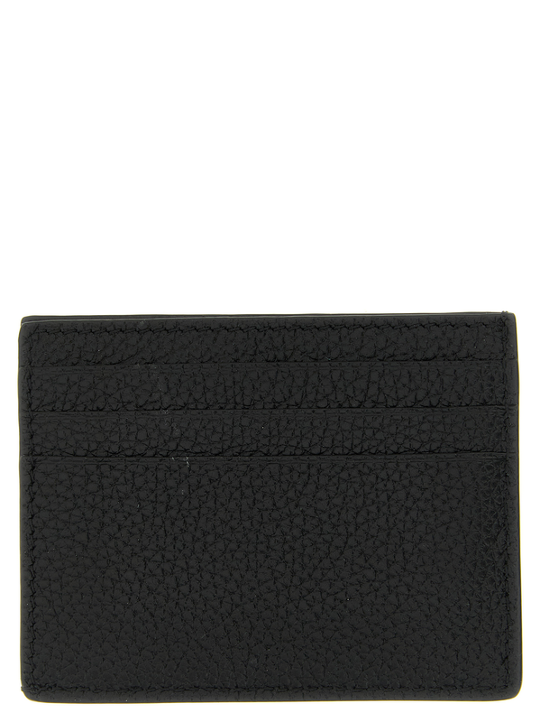 Black calfskin cardholder-null