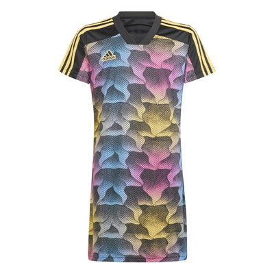 Adidas kids girls tiro summer dress  (is4610), Black/black, medium