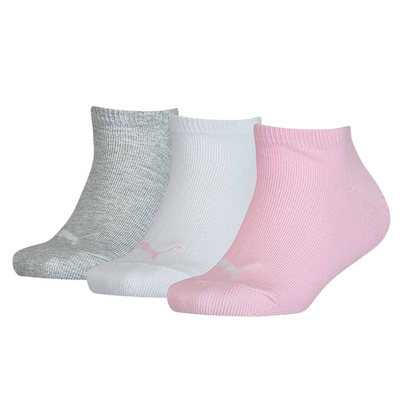 Kids invisible 3p, White / Pink, medium