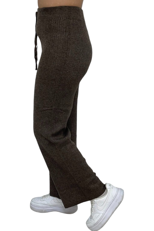 Pants with elastic waist #sd801-null