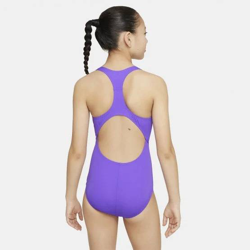 Racerback one piece girls swimsuit-null