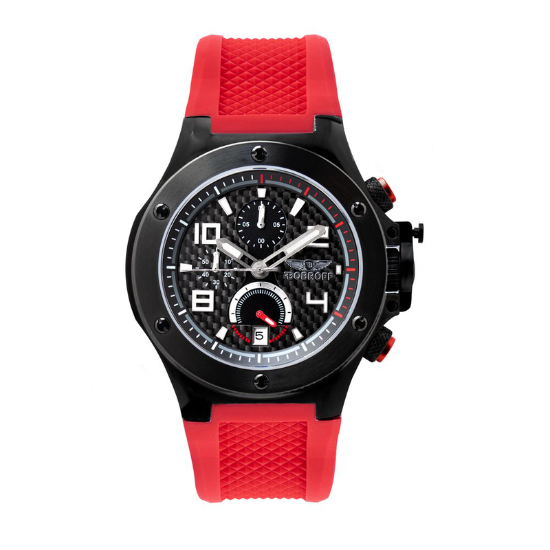 Multicolor rubber sport watch-null