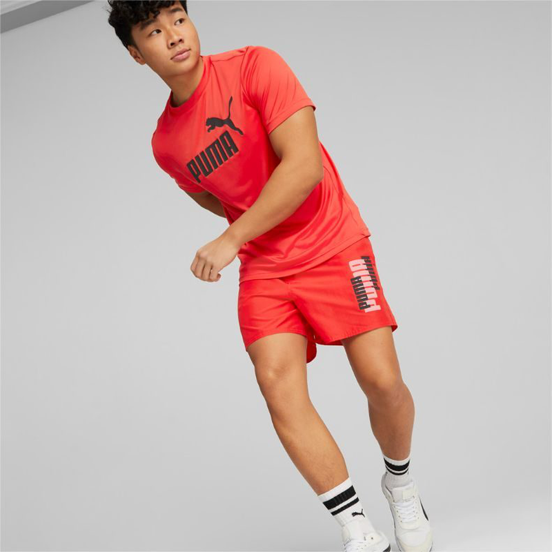 Puma essentials+ logo power men&rsquo;s woven shorts 11-null