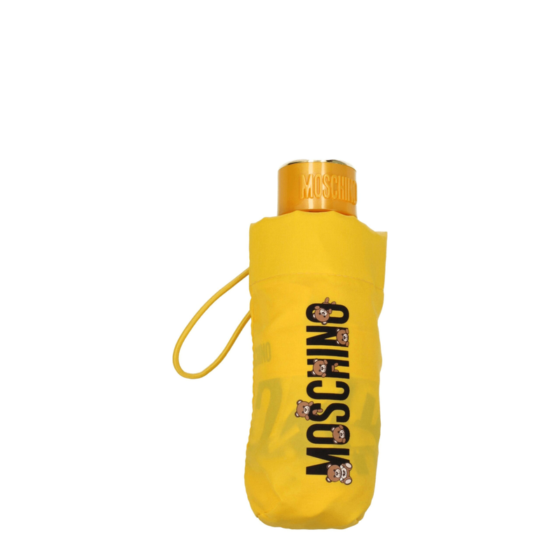 Yellow polyester umbrella-null