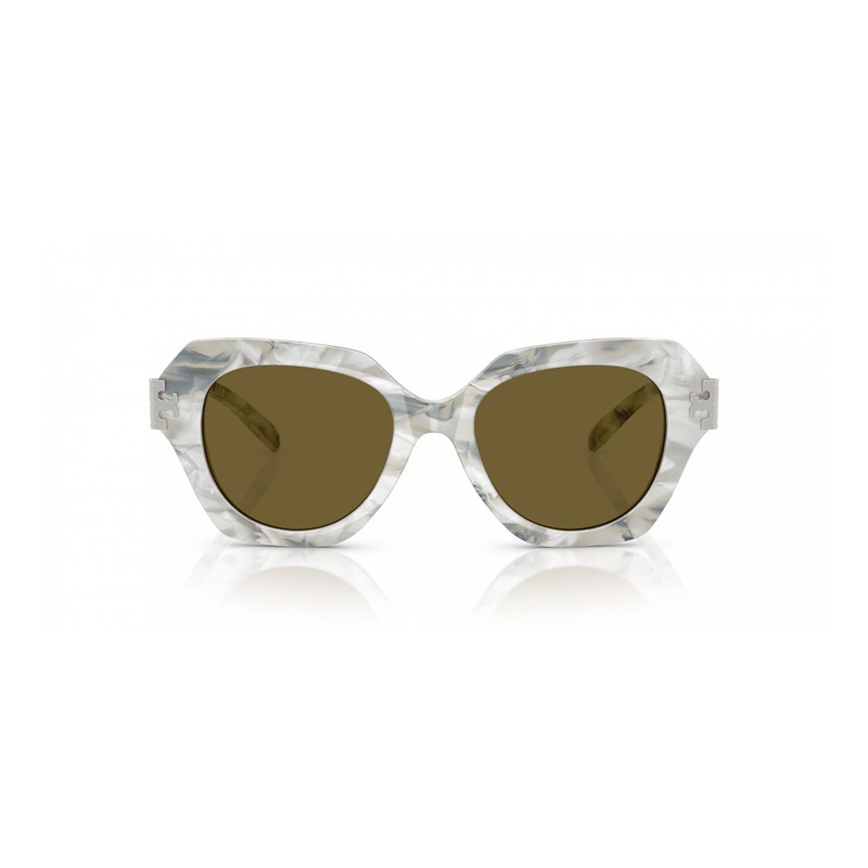 Beige acetate sunglasses-null