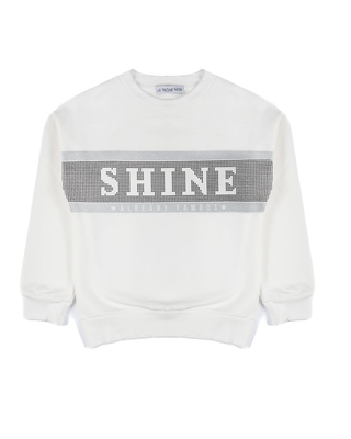 Sweatshirt le trone noir girl, Off White, medium