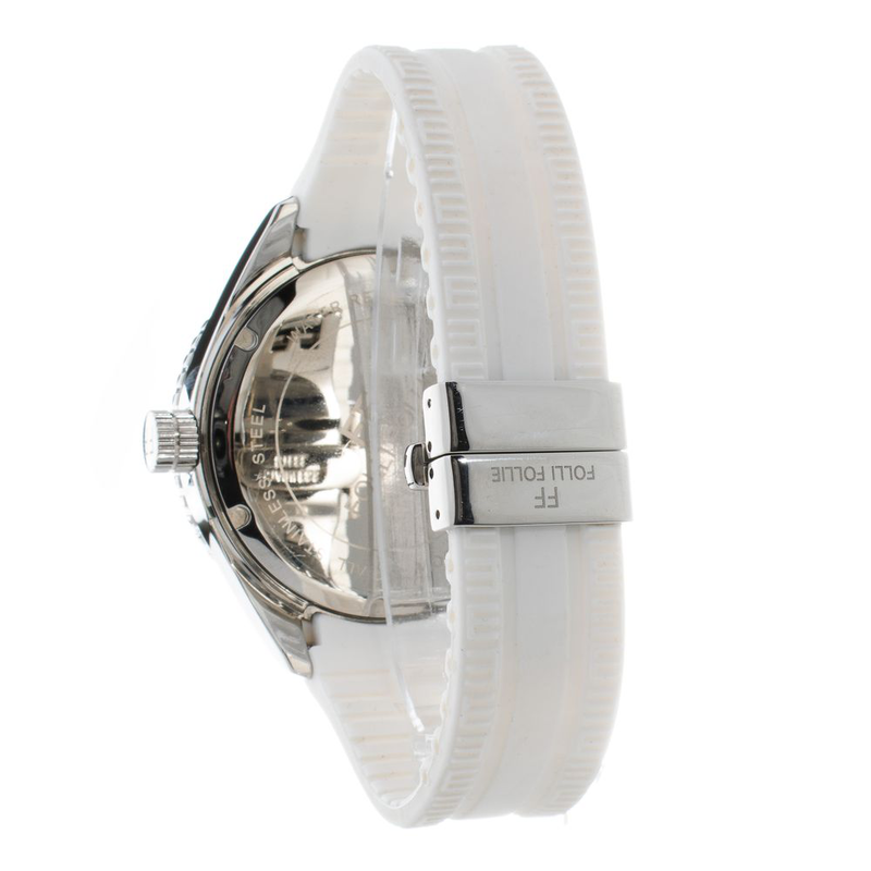 White synthetic sport watch-null