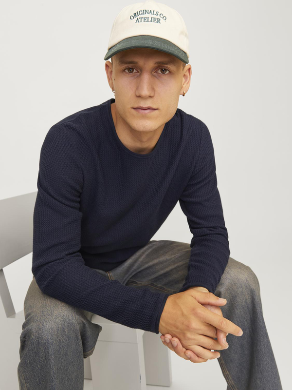 Jjecooper pullover - mood indigo-null