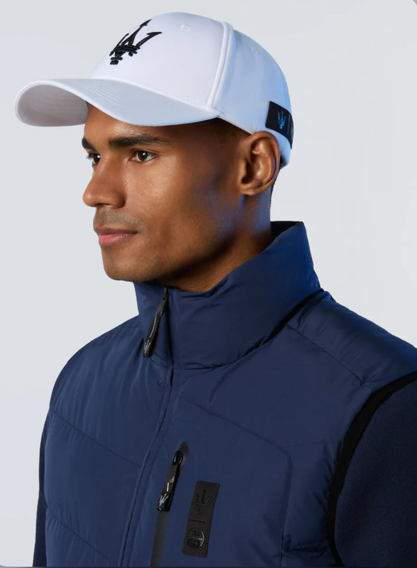 Product image: Maserati baseball cap with trident white 457003-null