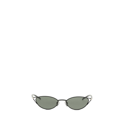 Black metal sunglasses, Black, medium