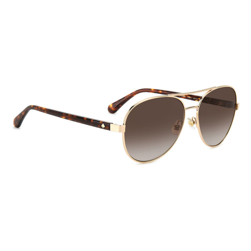 Gold metal sunglasses-null