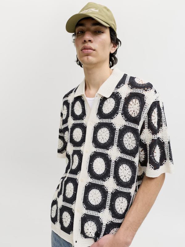 Jororchard knit polo-shirt - sea salt-null