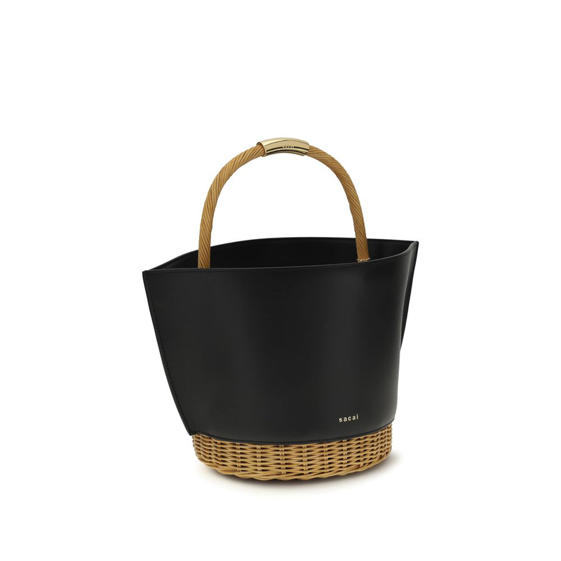 Black calf leather bos taurus shoulder bag-null