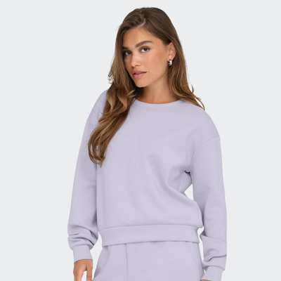 Lounge life on sweat, Purple, medium
