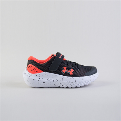 Under armour junior bps surge 4 running low, Black-red Under armour junior bps surge 4 running low, Black-red, medium