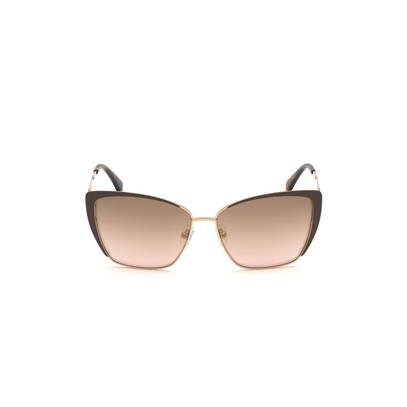Brown metal sunglasses-null