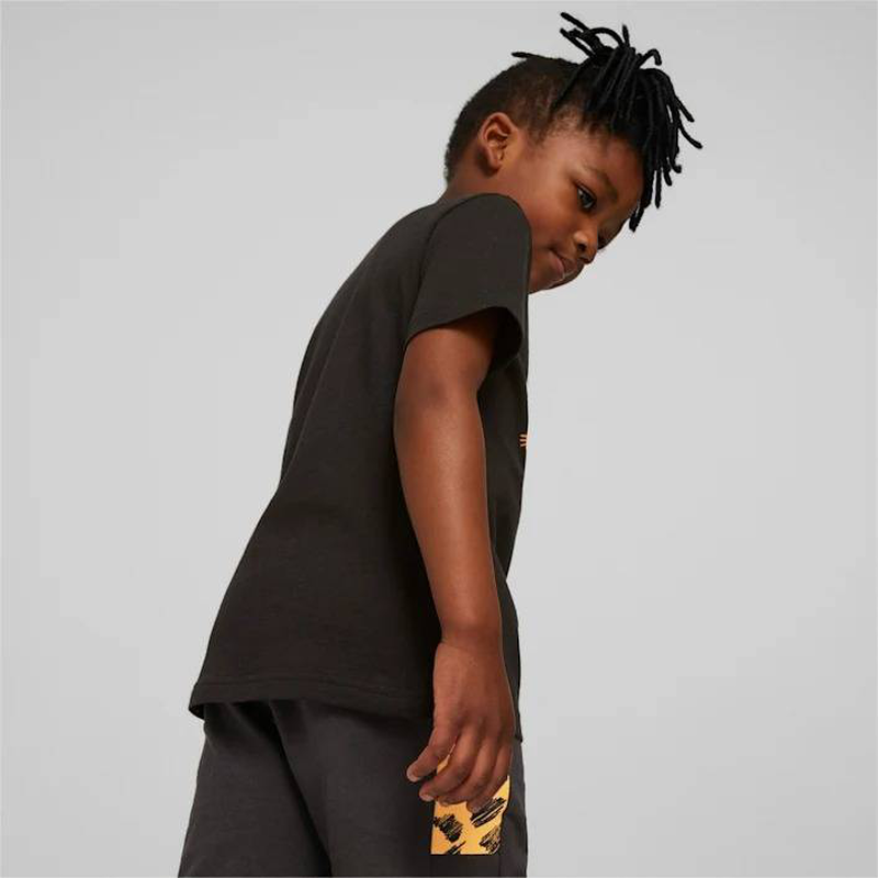 Puma ess+ puma mates little kids tee-null