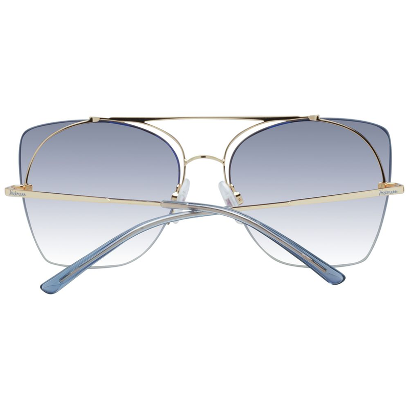 Gold metal sunglasses-null