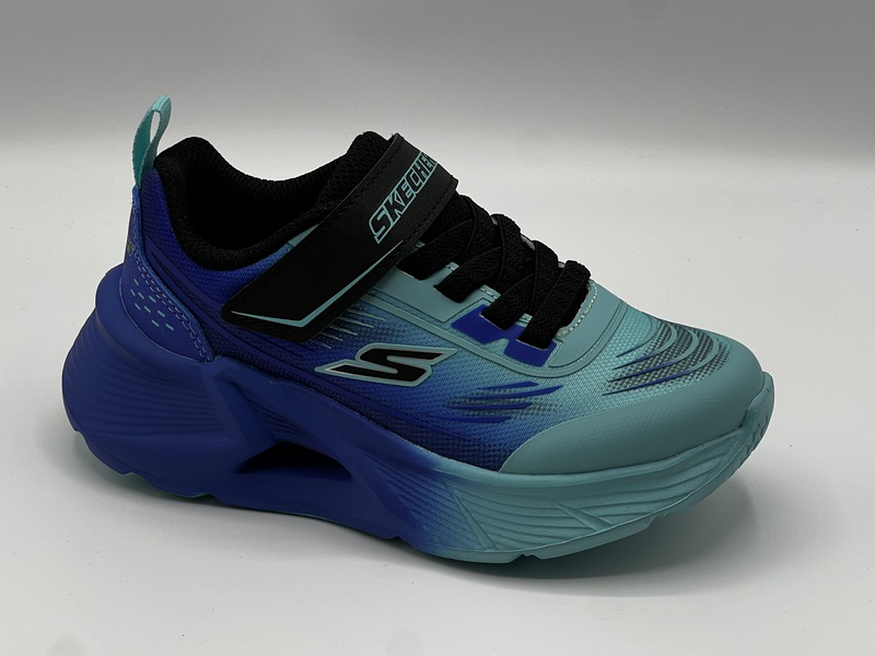 Athletic shoes with velcro strap and supportive cushioning sk404040l-null