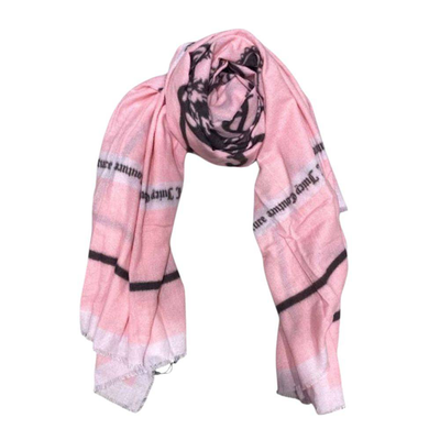 Juicy Couture pashmina with diamante logo 140x140, Pink, medium