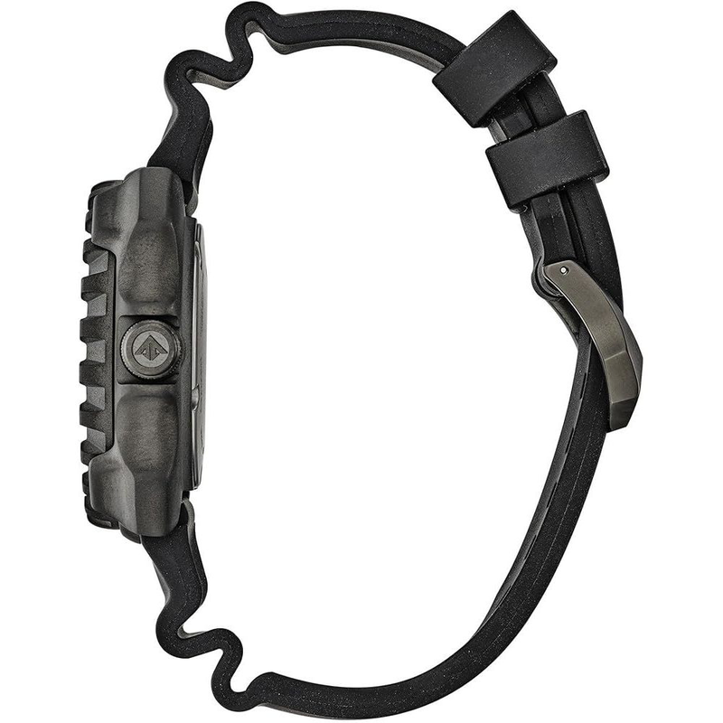 Black polyethylene sport watch-null
