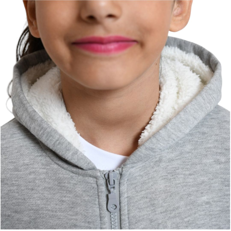 Children tracksuit set with hook and fur on the inside #fz1003-null