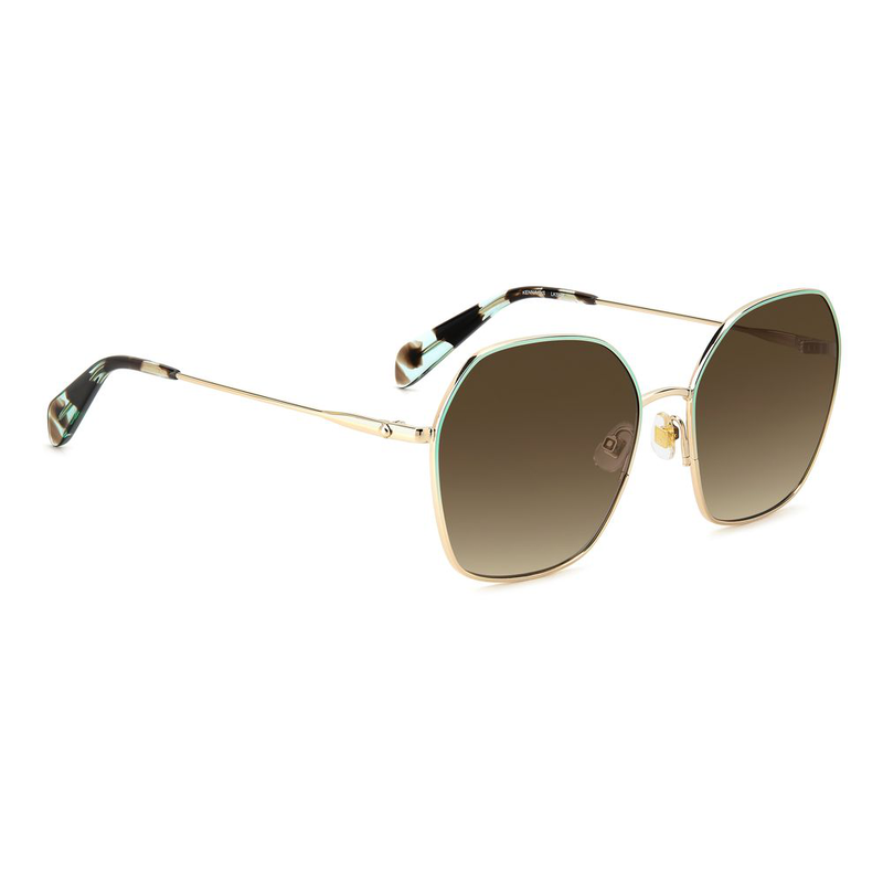 Blue metal sunglasses-null