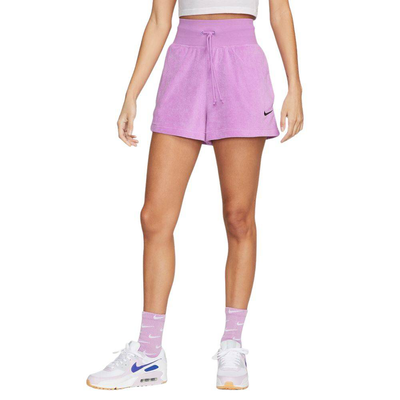 Nike nsw womens terry short, Rush Fuchsia / Black, medium