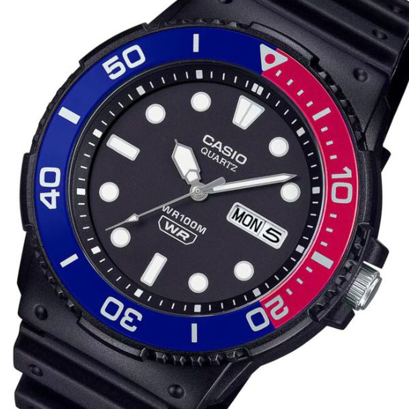 Casio mrw-230h-1e2vef mens watch timeless collection 45mm 10 atm-null