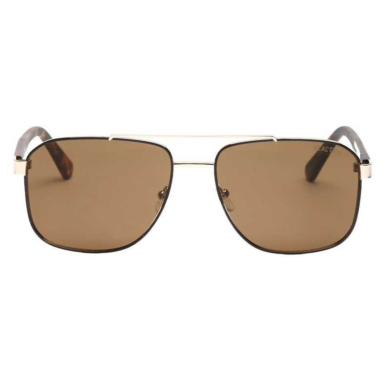 Brown resin sunglasses-null