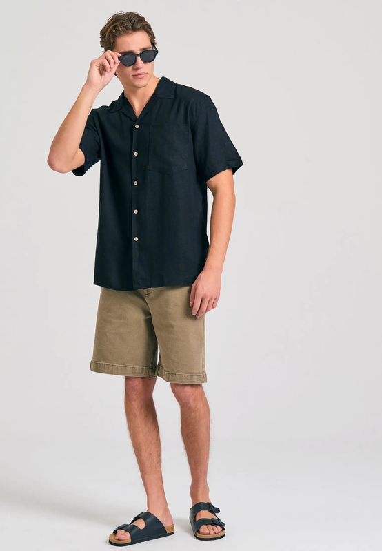 Product image: Funkybuddha resort linen shirt-null
