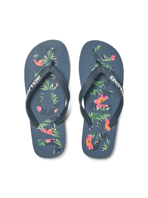 Jack&jones jfwlogo palm print flip flop
