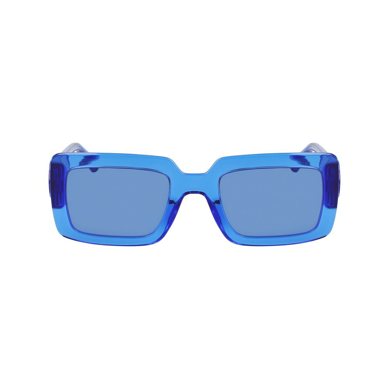 Blue injected sunglasses-null