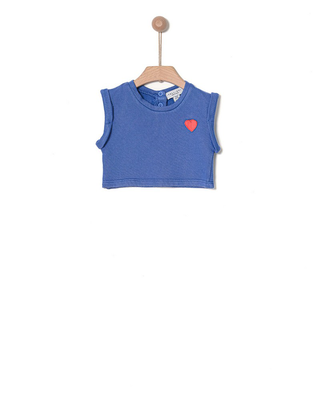 Μπλουζα φουτερ amanikh modal strong blue vintage