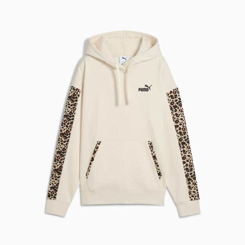 Puma ess animal print comfort hoodie 87-null