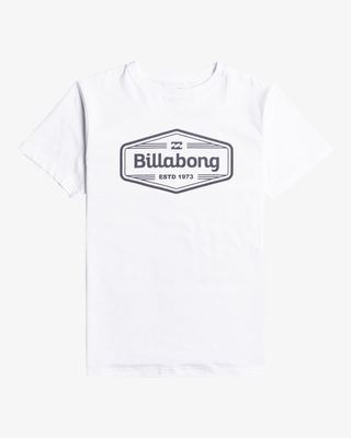 Billabong boy t-shirts trademark ss (c2ss01bip2-0010), White, medium