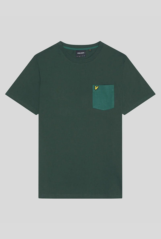 Lyle and scott tonal pockt tshirt image number null