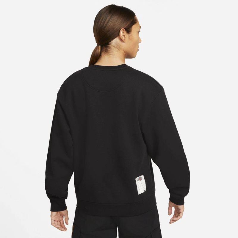 Nike jordan sport dna hybrid fleece crew-null