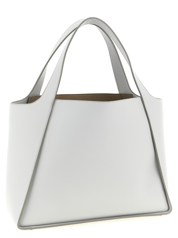Gray polyamide tote bag-null